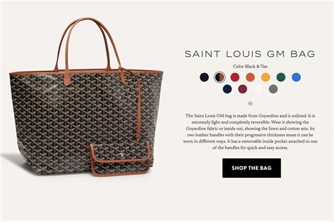 goyard bags prices|goyard most expensive bag.